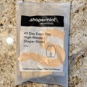 Shapermint Essentials High-Waisted Shaper Shorts - Black